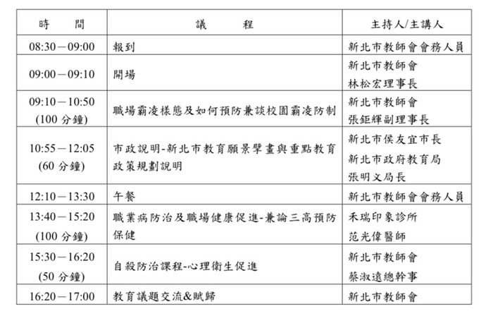 新北市教育政策研討會圖片